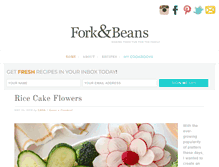 Tablet Screenshot of forkandbeans.com